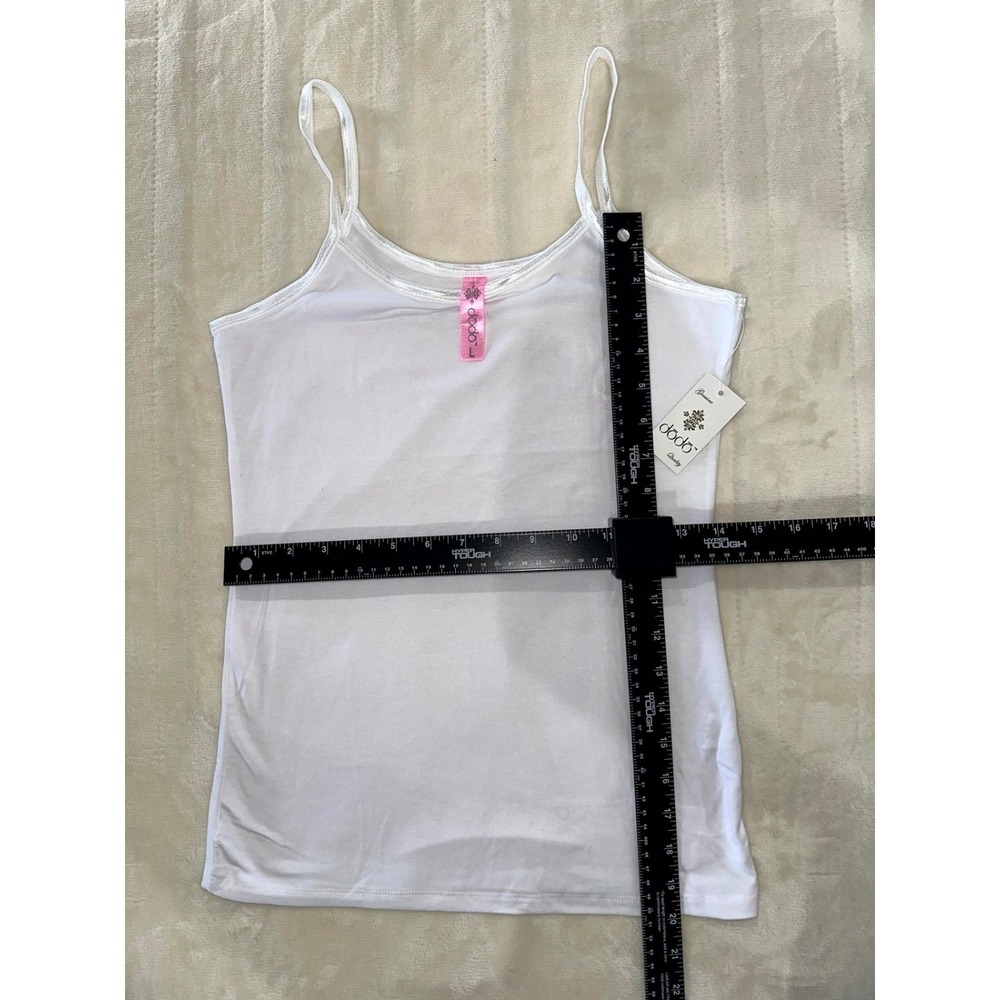 Dodo 2Pc Outfit Set White Cami Tank & Blue CMode Biker Shorts Size L/One NWT - Picture 14 of 15